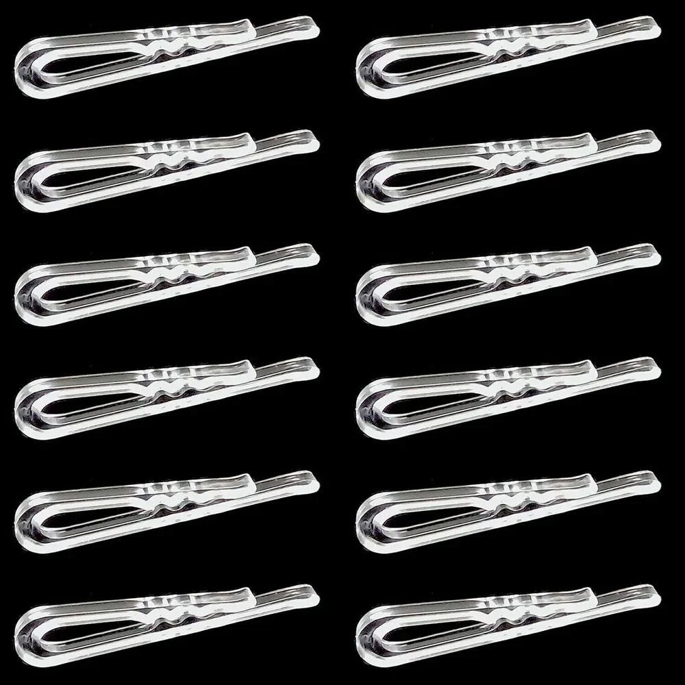1,000 Pcs Clear Plastic Alligator Clips - Clear 1